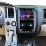 Магнитола для Toyota Tundra XK50 2007-2013, Sequoia XK60 2007-2022 - Kuberg вертикальный экран в стиле "Тесла" ZF-1818-GE на Android 13, Быстрая, 4G SIM-слот, CarPlay