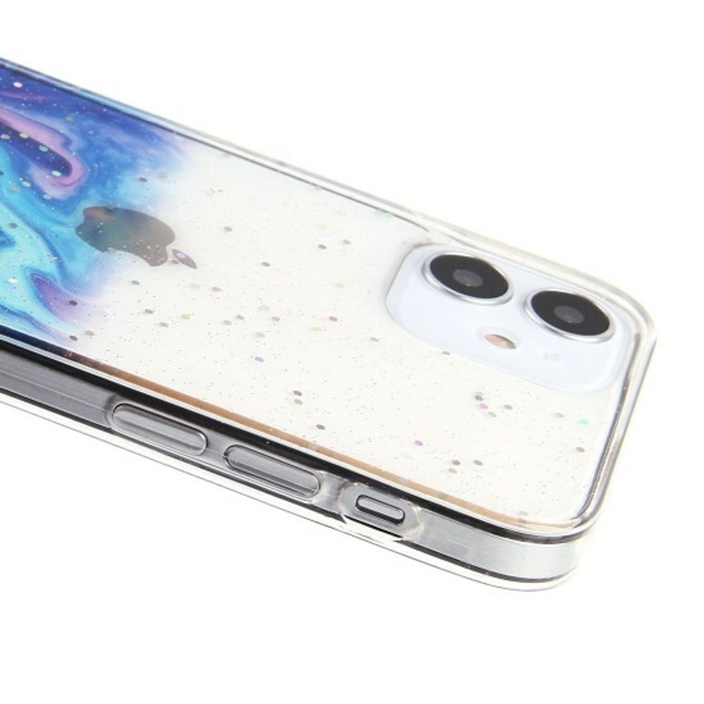 Силиконовый чехол Акварель для iPhone 12 Mini, 011852