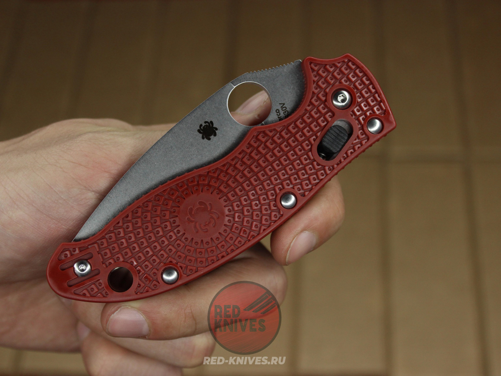 Нож Spyderco Manix 2 LTW (бургунди) RK-429