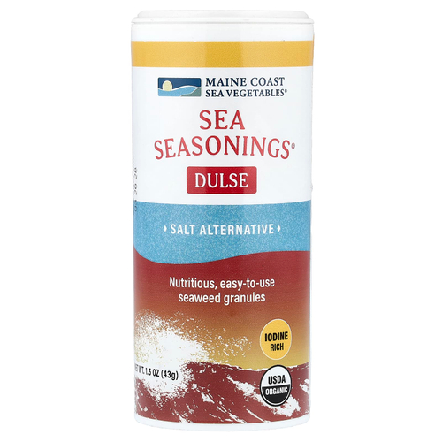 Maine Coast Sea Vegetables, Sea Seasonings®, дульсе, 43 г (1,5 унции)