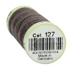 Нитки отделочные Gutermann Top Stitch 30 (30 метров), 5 кат. | 127 т.серо-сиреневый
