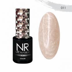 NR Гель-лак Pearl Print 011 жемчужный бежевый, 10 мл
