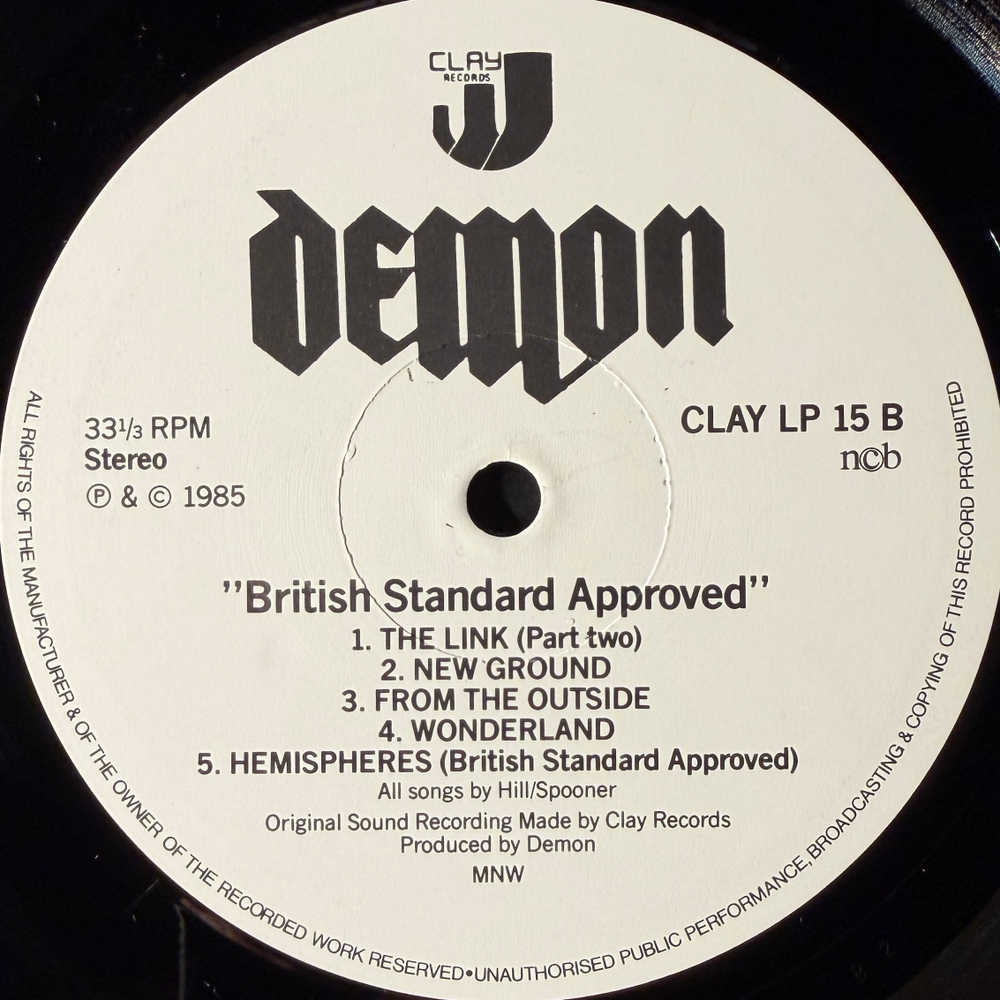 Demon – British Standard Approved (Швеция 1985г.) Т