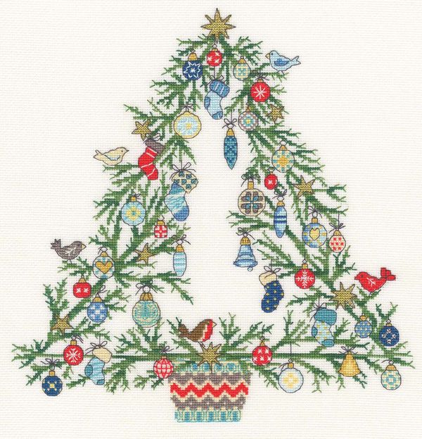 Набор для вышивания нитками Bothy Threads Tree Of Joy