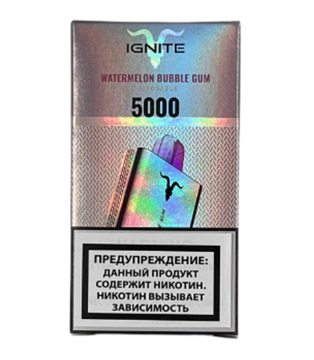 Ignite 5000 Арбузная жвачка купить у Москве с доставкой по России