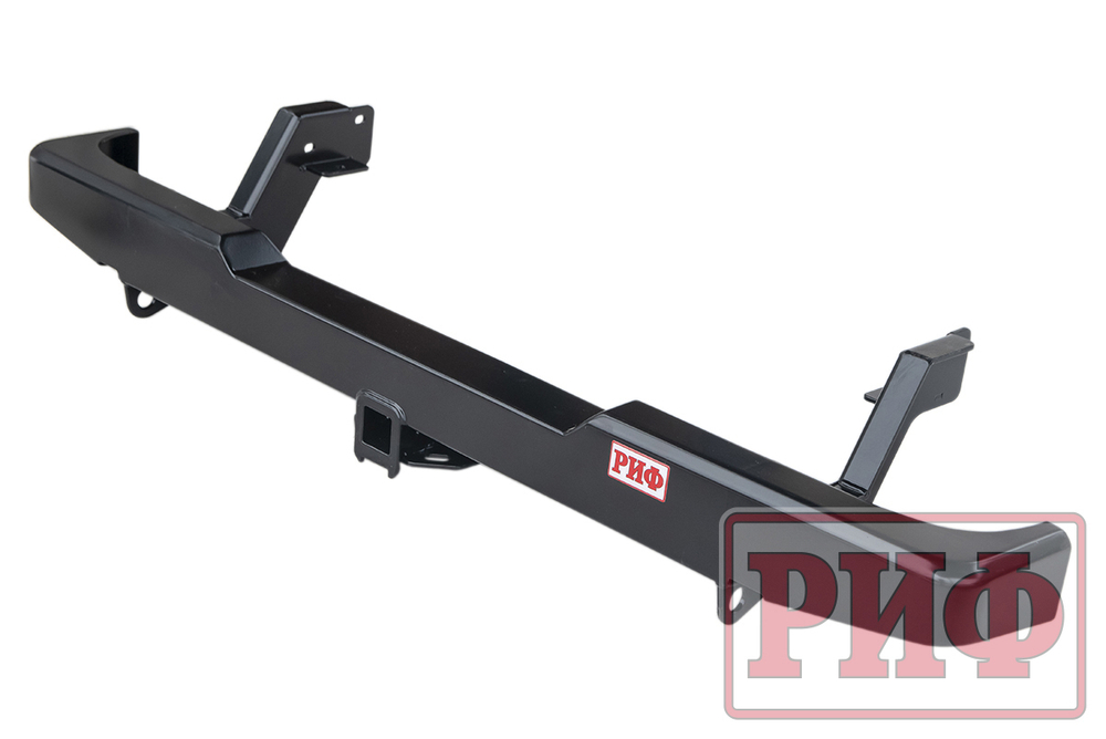Бампер силовой задний Mazda B2500/BT50, Ford Ranger T5 2006-2010 с квадратом под фаркоп РИФ