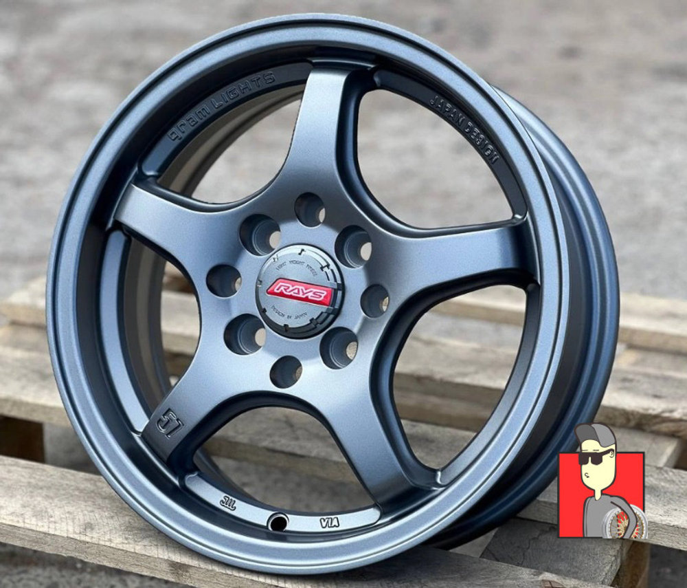 Комплект дисков Rays 14x5.5 et35 4x100/4x114.3