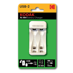 Зарядное устройство для аккумуляторов Kodak C8001B USB [K2AA/AAA] | Kodak