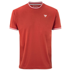 Футболка для мальчика теннисная Tecnifibre Team Tech - terracotta