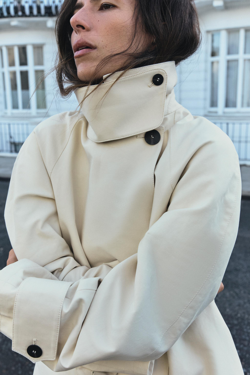 КОРОТКИЙ ТРЕНЧ ZW COLLECTION — ZARA