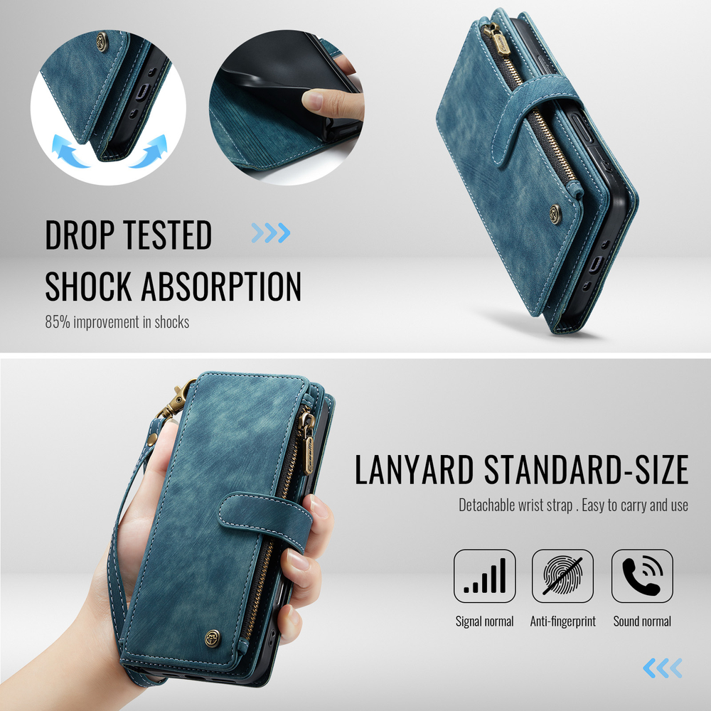 Многофункциональный чехол-кошелек CaseMe 3 in 1 Matte Wallet для iPhone 17 Air