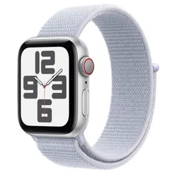 Часы Apple Watch SE (2024) 44mm Aluminium Case, Sport Loop (Серебристый)