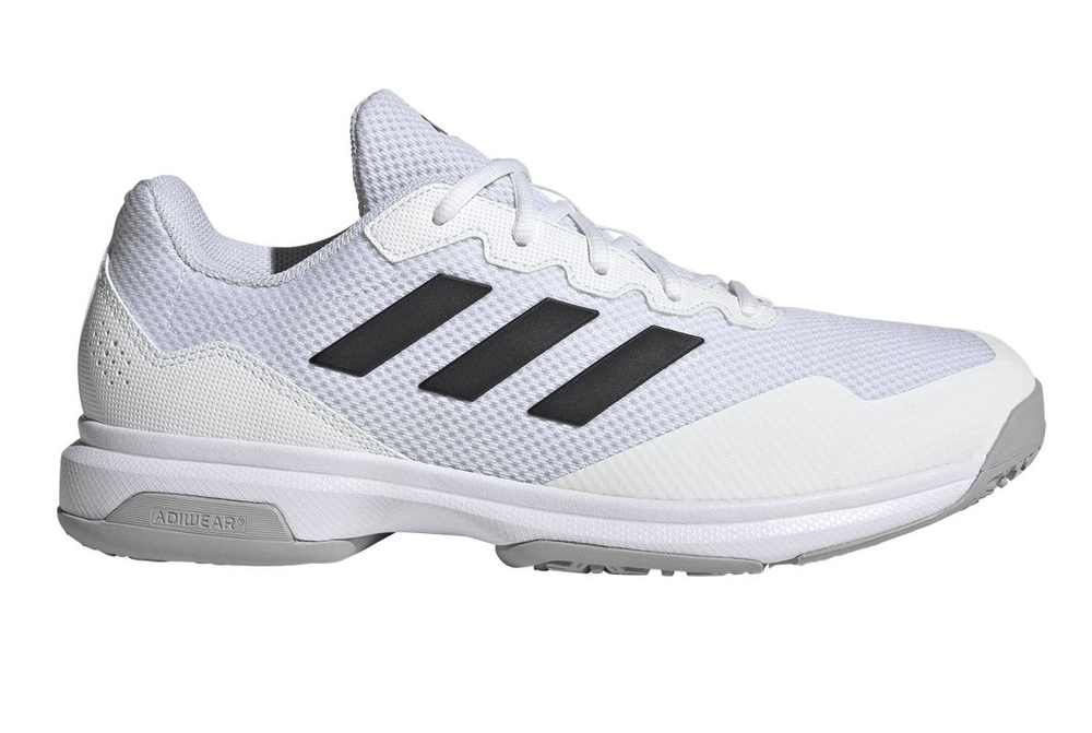 Теннисные кроссовки Adidas GameCourt 2 Omnicourt - footwear white/coal black/grey