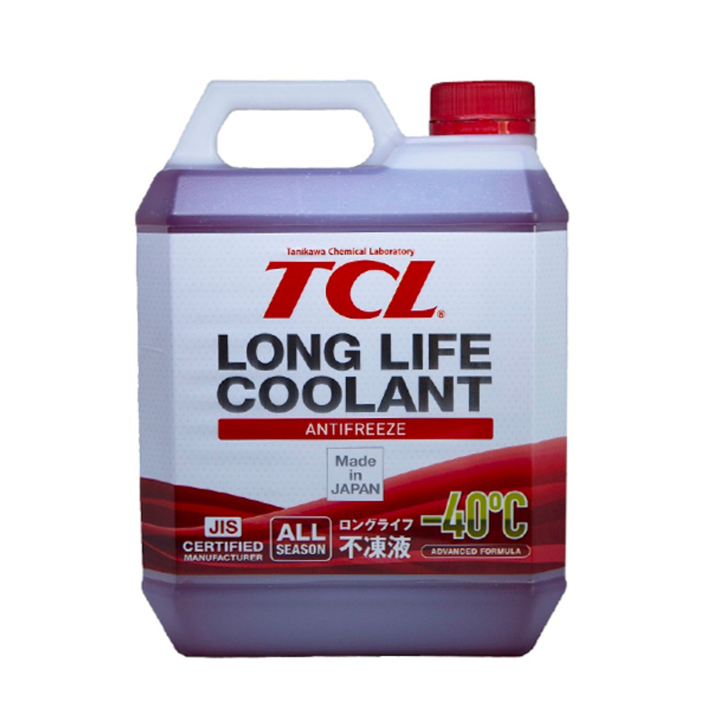 АНТИФРИЗ TCL LLC -40C красный, 4 л LLC01236