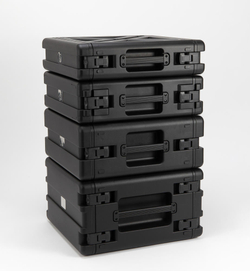 RACK | Ударопрочный пластиковый Рэковый кейс 2 юнита DGCASE@RACK2U | Внут. размеры 485*483*100мм