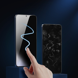 Стекло на экран "Антишпион" для смартфона Samsung Galaxy S24, серия 2.5D Privacy Screen Protector от Dux Ducis
