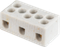 Клемма Navigator NTB-HCR 3*24 24А +350°C керамика белая 30424