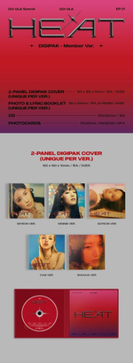 (G)I-DLE - HEAT [DIGIPACK VER.]