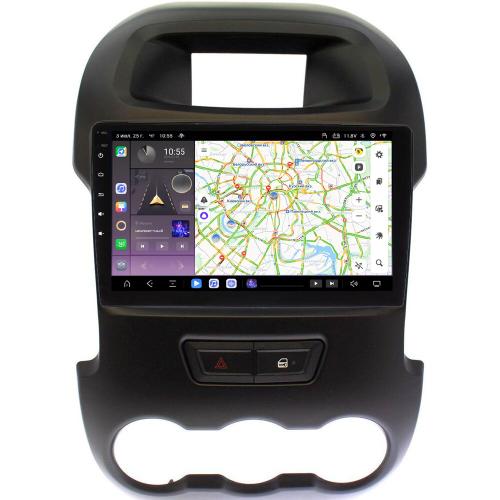 Магнитола для Ford Ranger 2011-2015 - Kuberg QLed, Android 13, Быстрейшая, CarPlay, SIM-слот