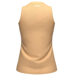 Женский теннисный топ Head Pro Tank - apricot