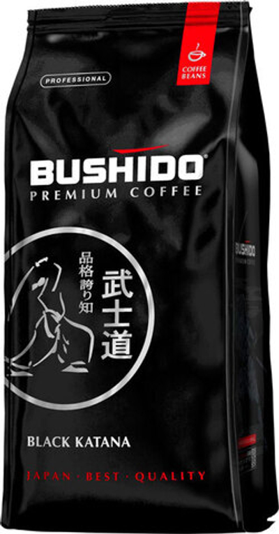 Кофе зерновой Bushido Black Katana 1 кг