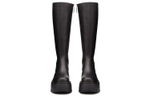 Valentino Uniqueform 85MM Boot Black Women"s