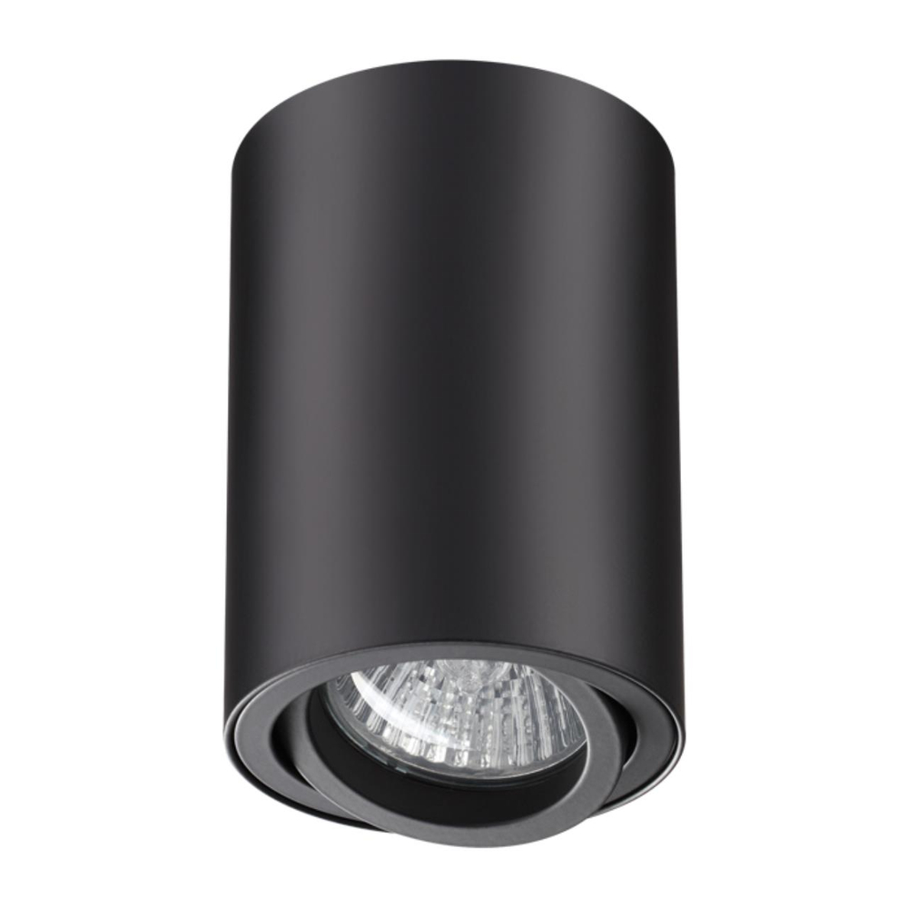 370418 OVER NT19 481 черный Накладной светильник IP20 GU10 50W 220V PIPE