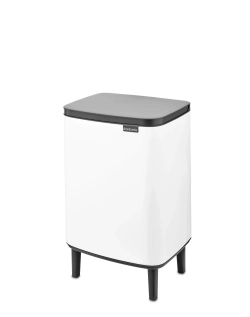 Brabantia Контейнер для мусора Bo Touch Hi 12л белый 227240