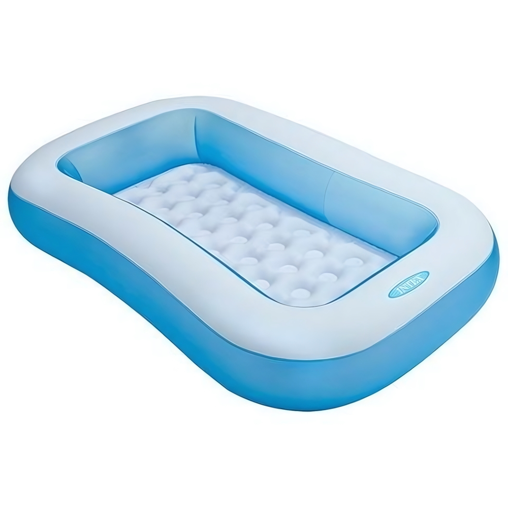Бассейн надув. 166*100*28см. Rectangular 1-3 лет 57403/589442 (Intex)