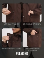 Ветровка удлиненная с капюшоном