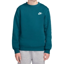 Детская теннисная куртка Nike Kids Sportswear Club Fleece - bright spruce/white