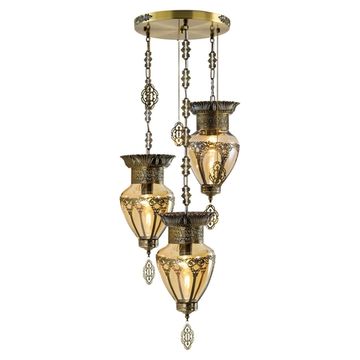 Подвесной светильник 3*E27 CL419233 бронза Каир Citilux