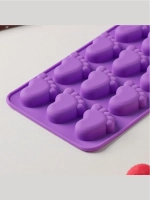 Форма для шоколада и мастики 15 ячеек 22x10x1,8 см "Следопыт"