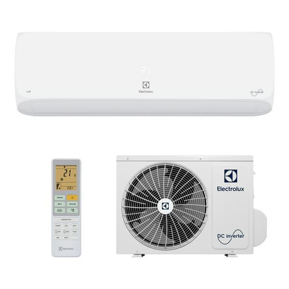 Сплит-система Electrolux EACS/I-24HAL/N8 LOFT DC Inverter (комплект)
