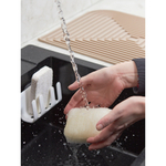 Набор губок для посуды из люфы и целлюлозы eco sponge, 2 шт.