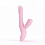 Вибратор Selove Caress с клиторальной стимуляцией, розовый