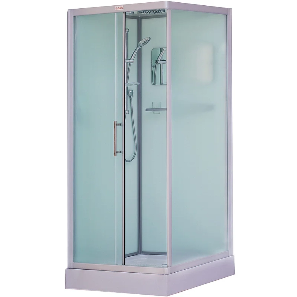 Душевая кабина Esbano (Эсбано) EST-108CKR, с низким поддоном, 100x80x210