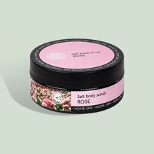 HOME SPA Cоляной скраб для тела "Роза"