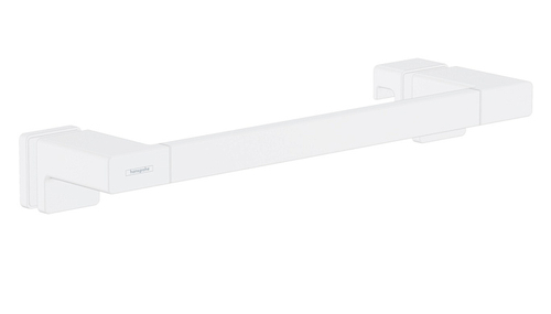 Ручка для двери в душевую Hansgrohe AddStoris 398 мм, матовый белый (41759700)