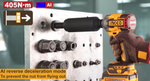 Аккумуляторный бесщеточный ударный гайковерт INGCO CIWLI20451 INDUSTRIAL 20 В 1/2" 405 Нм