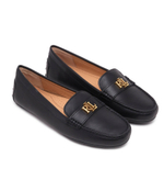 Кожаные мокасины LAUREN RALPH LAUREN - черный(802925635)