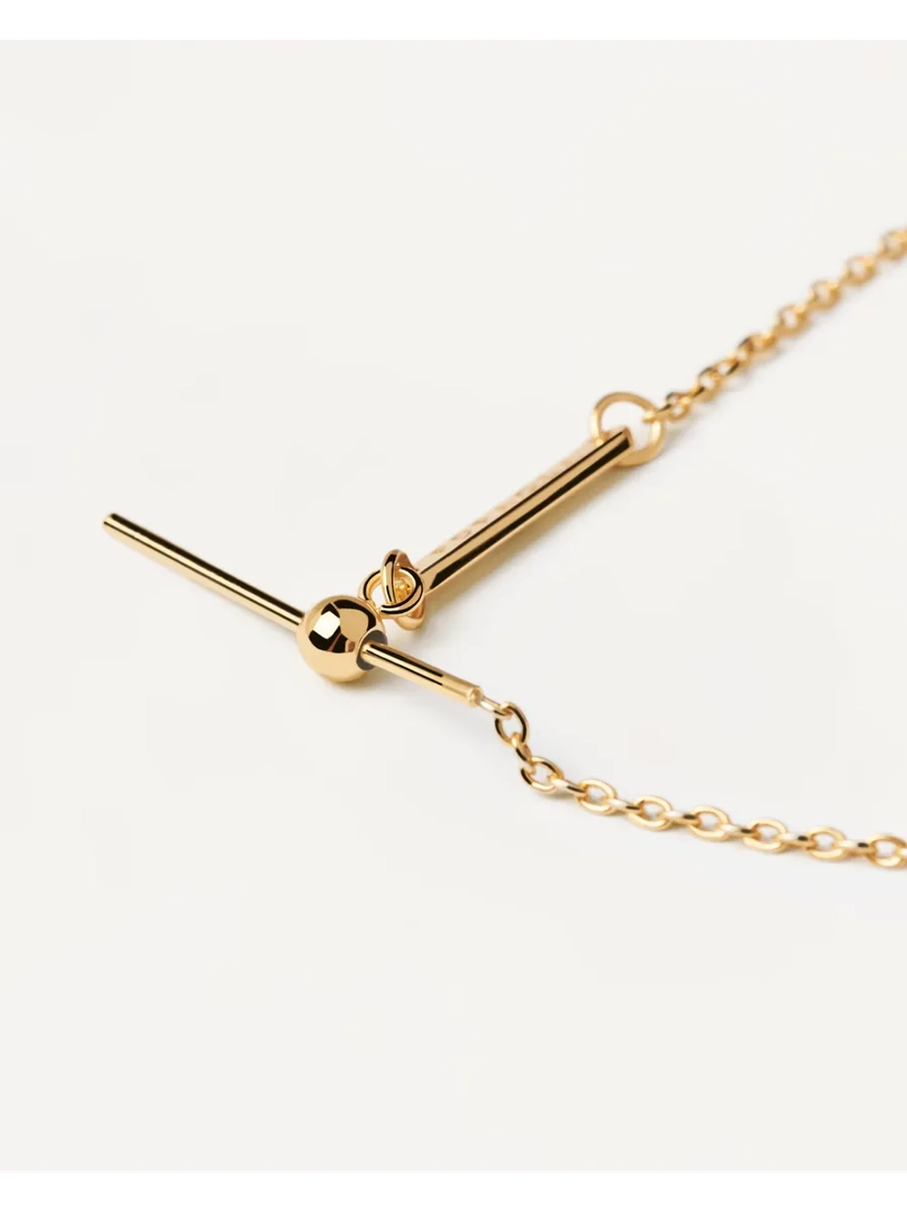 Браслет Charms Chain серебро 925 пробы покрытое золотом