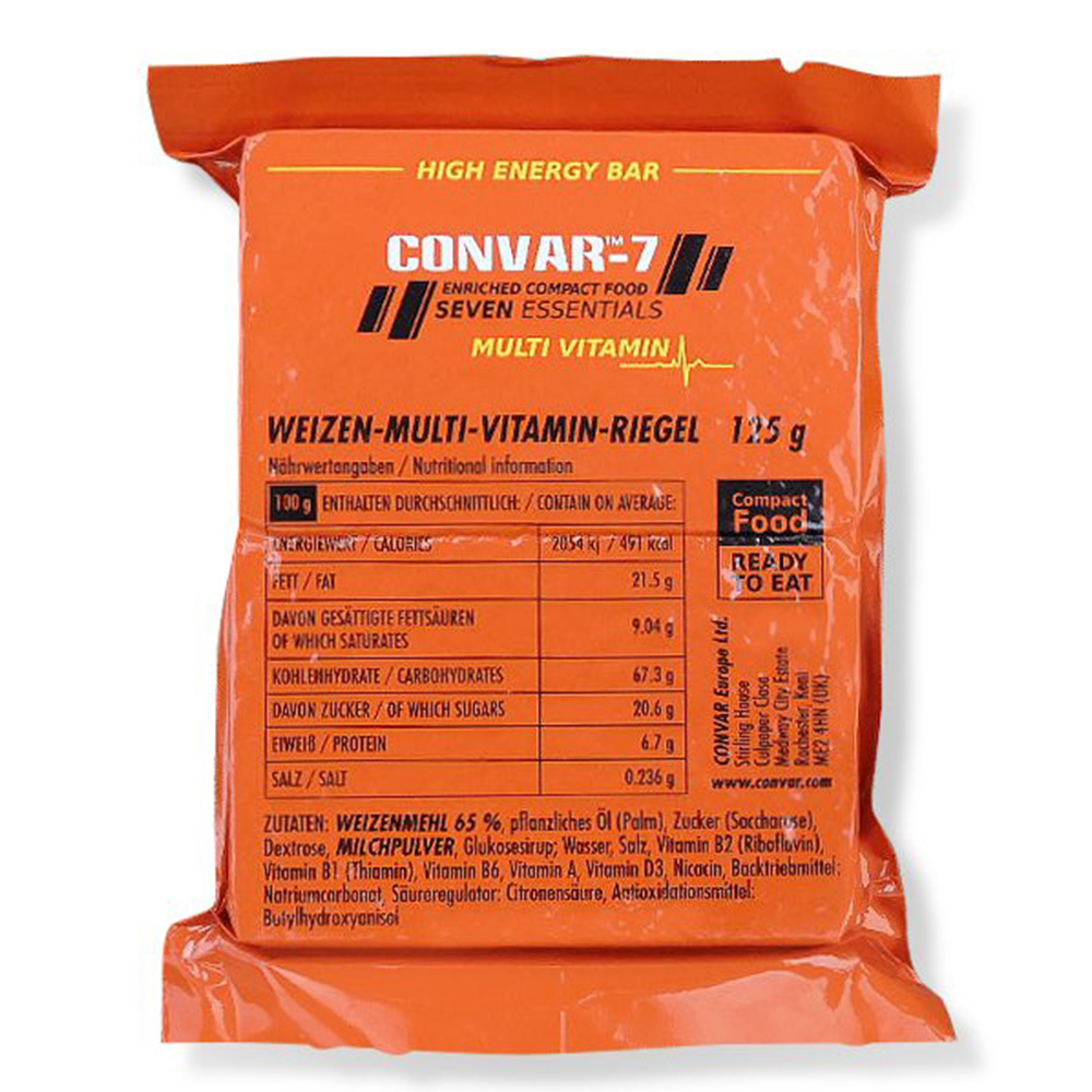 Энергетический батончик Convar-7 High Energy Bar Multi Vitamin