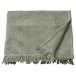 Полотенце банное IKEA VALLASAN (ВАЛЛАСОН), Хаки, 70х140 см