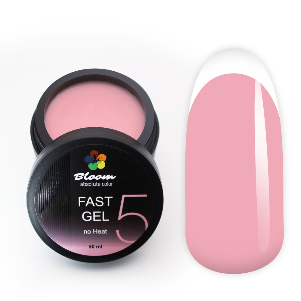 Bloom Fast Gel 05 - Гель холодный для наращивания, 50 мл