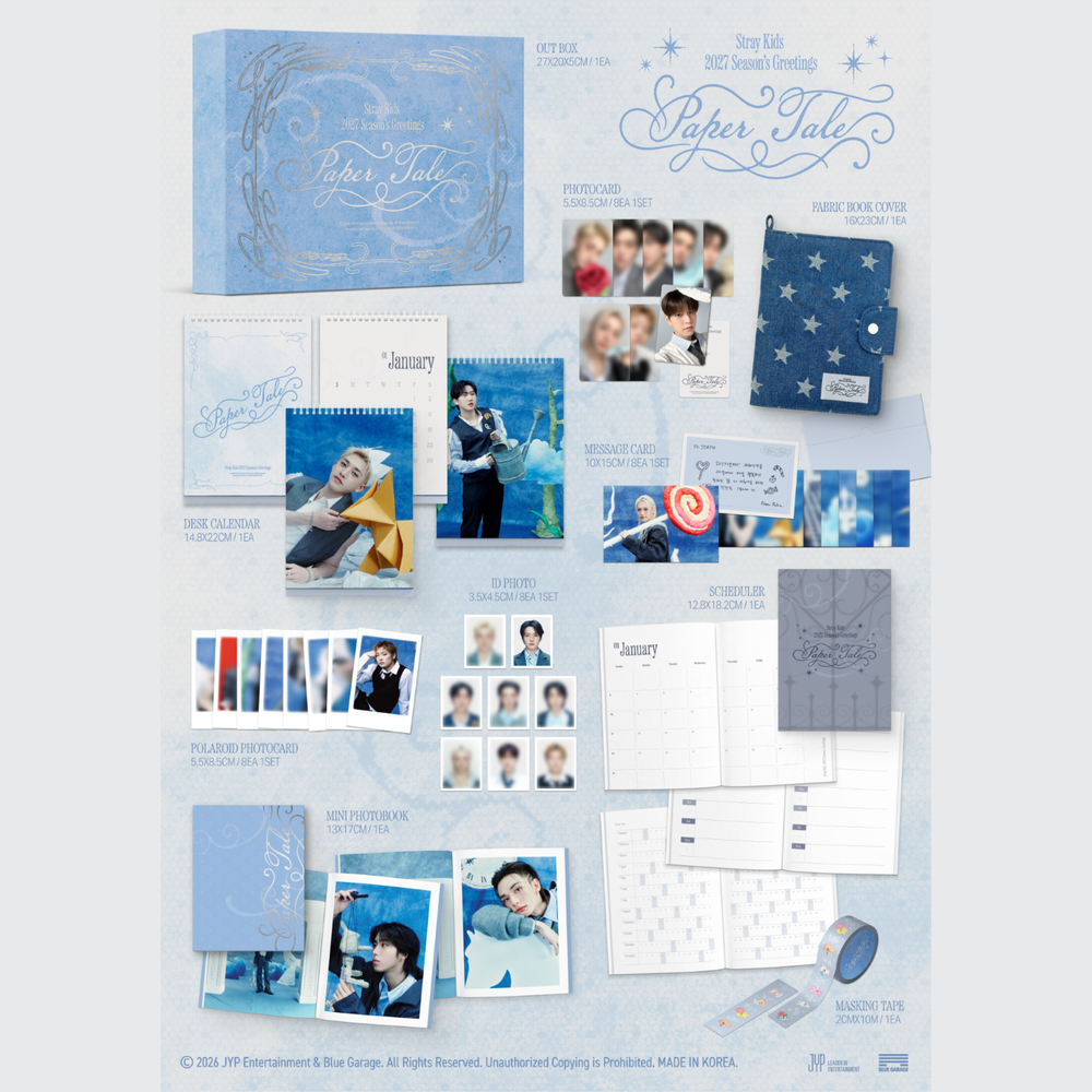 Набор Stray Kids 2027 Season’s Greetings [Paper Tale]