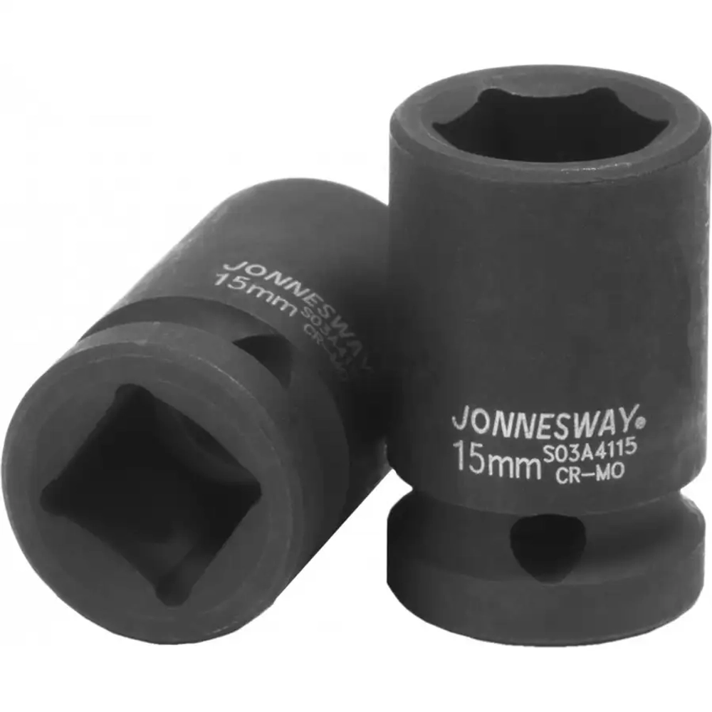 Головка торцевая ударная 1/2"DR, 15 мм JONNESWAY S03A4115