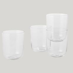 Стакан высокий MUUTO стекло/clear d85х100h объем 0,25мл набор из 4 шт коллекция Corky