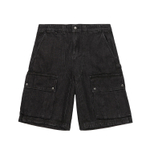 Black Denim Shorts