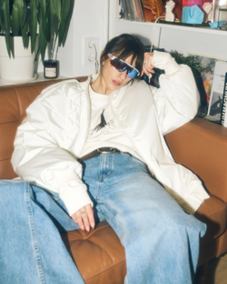 Oversize Bomber [Coconut Milk]